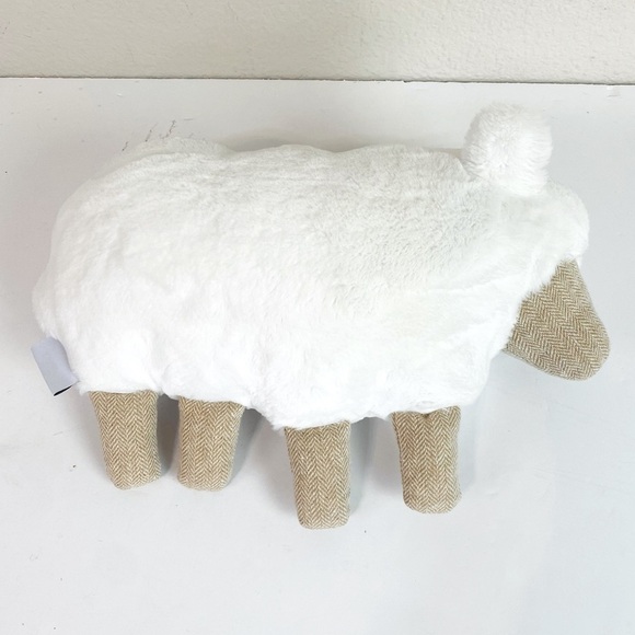 Cupcakes & Cashmere Lamb Plush Pillow 17” x 12” - Picture 3 of 3